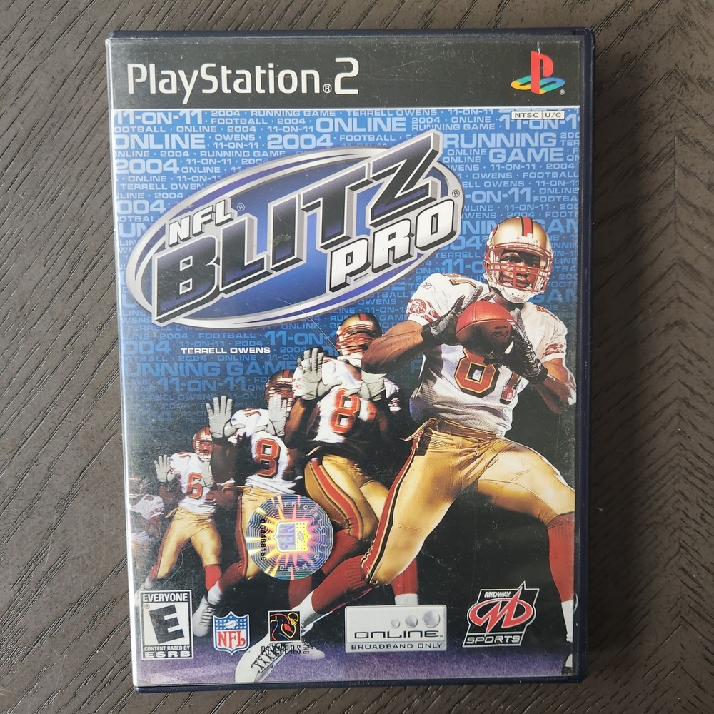 NFL Blitz Pro Sony PlayStation 2 PS2 2003 Midway Sports Football Game CIB